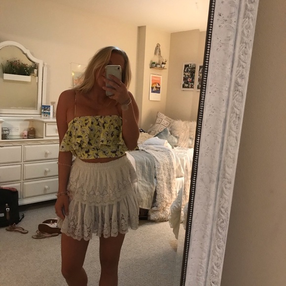 Floral Top Shop crop top - Picture 1 of 4